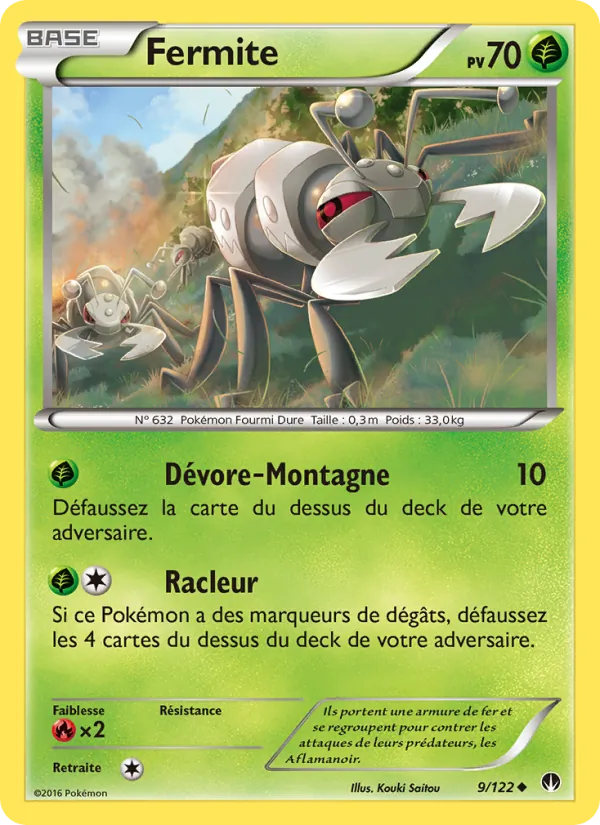 Carte Fermite 9/122 – Rupture TURBO