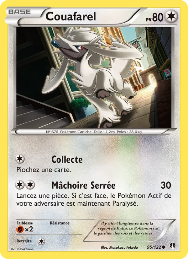 Carte Couafarel 95/122 – Rupture TURBO