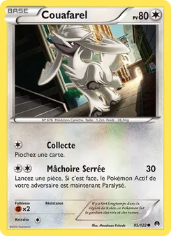 Carte Couafarel 95/122 – Rupture TURBO