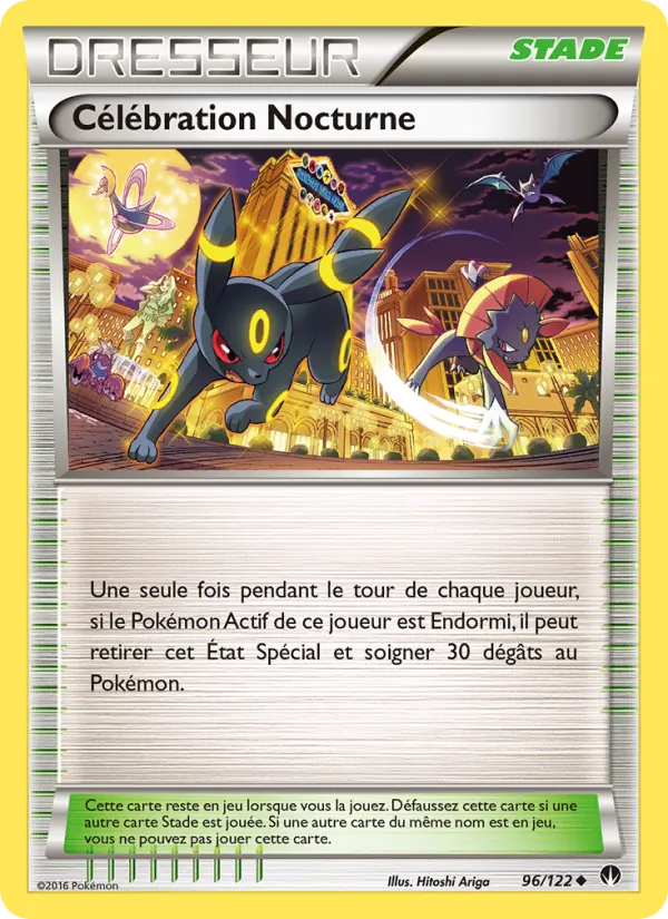 Carte Célébration Nocturne 96/122 – Rupture TURBO