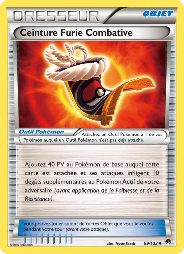 Carte Ceinture Furie Combative 99/122 – Rupture TURBO
