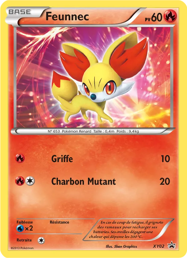 Carte Feunnec XY02 – Promo XY