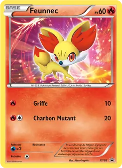 Carte Feunnec XY02 – Promo XY