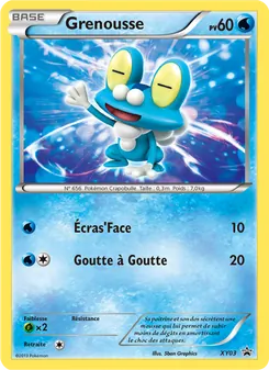 Carte Grenousse XY03 – Promo XY
