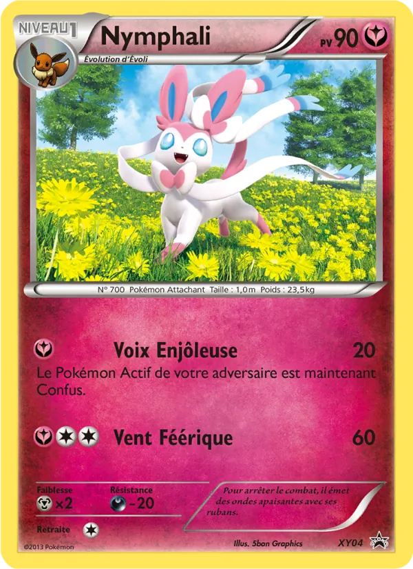 Carte Nymphali XY04 – Promo XY