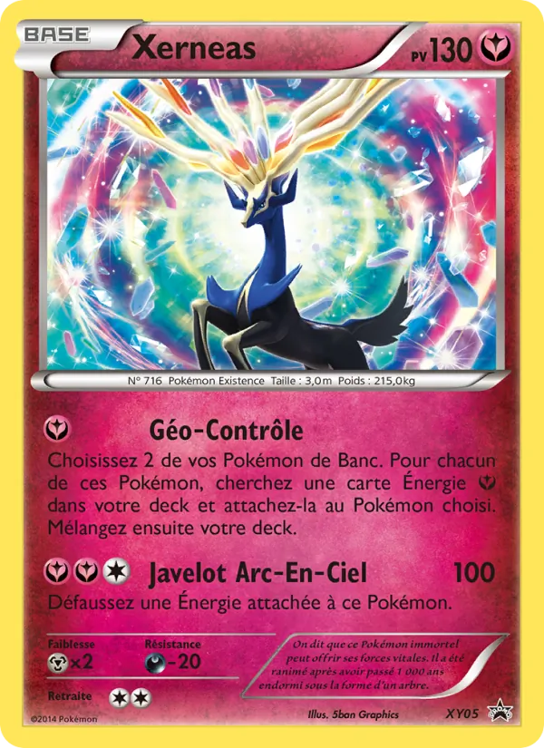Carte Xerneas XY05 – Promo XY