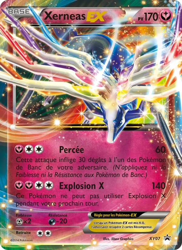 Carte Xerneas EX XY07 – Promo XY
