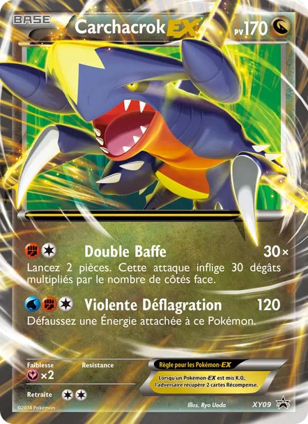Carte Carchacrok EX XY09 – Promo XY