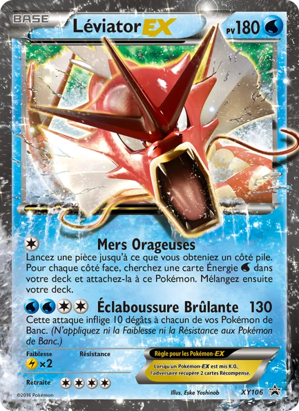 Carte Léviator EX XY106 – Promo XY