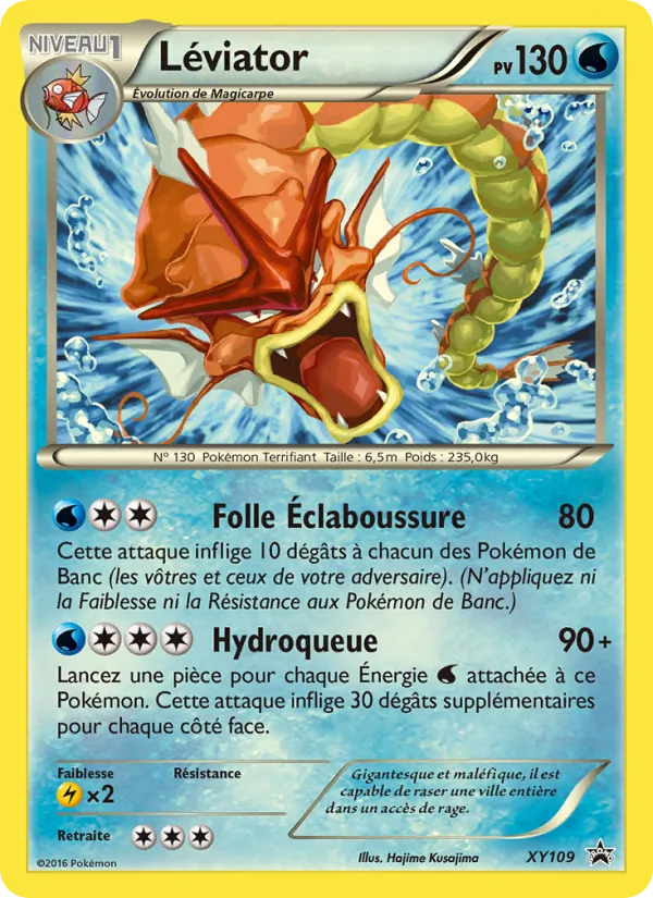 Carte Léviator XY109 – Promo XY