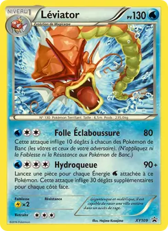 Carte Léviator XY109 – Promo XY