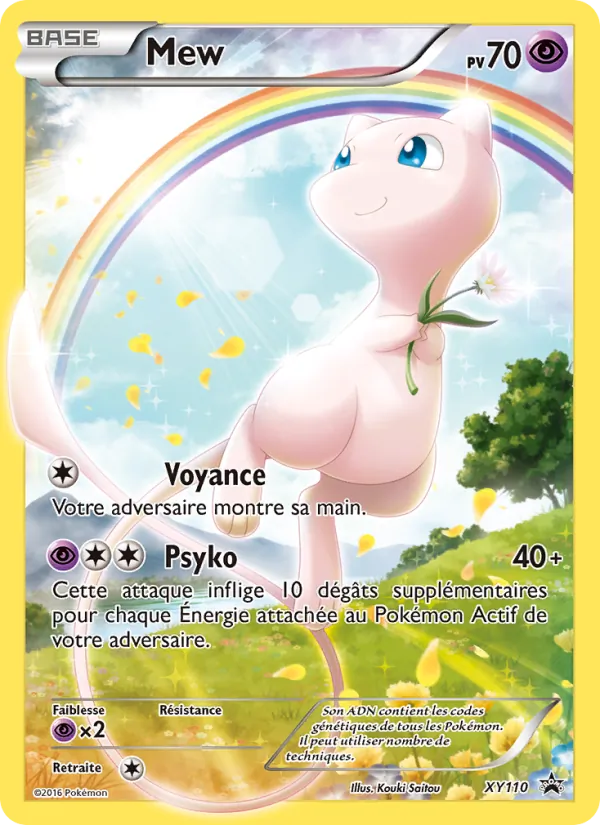 Carte Mew XY110 – Promo XY