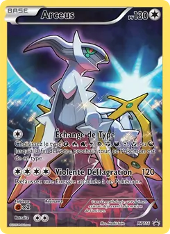 Carte Arceus XY116 – Promo XY