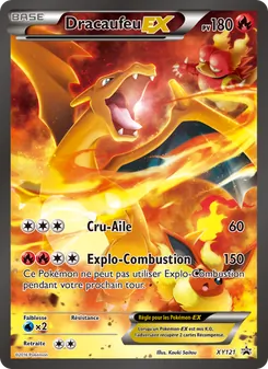 Carte Dracaufeu EX XY121 – Promo XY