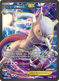 Carte Mewtwo-EX XY125 – Promo XY