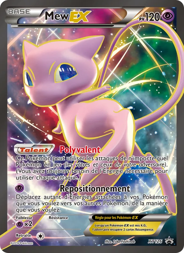 Carte Mew-EX XY126 – Promo XY