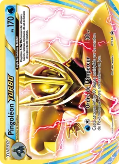 Carte Pingoléon TURBO XY134 – Promo XY
