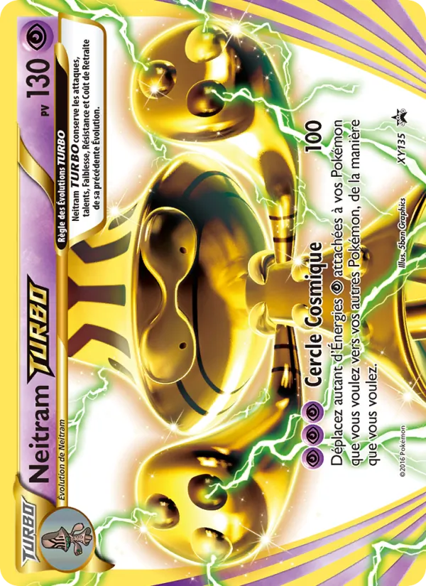 Carte Neitram TURBO XY135 – Promo XY