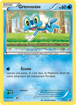 Carte Grenousse XY138 – Promo XY