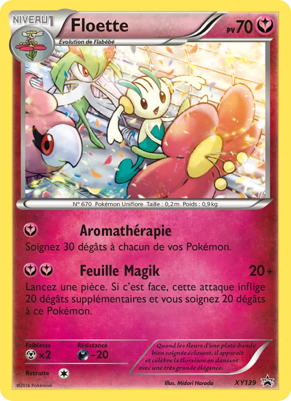 Carte Floette XY139 – Promo XY