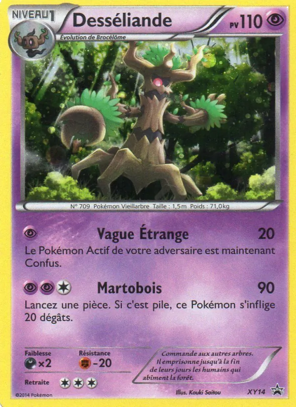 Carte Desséliande XY14 – Promo XY