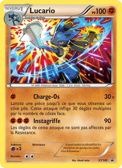 Carte Lucario XY140 – Promo XY