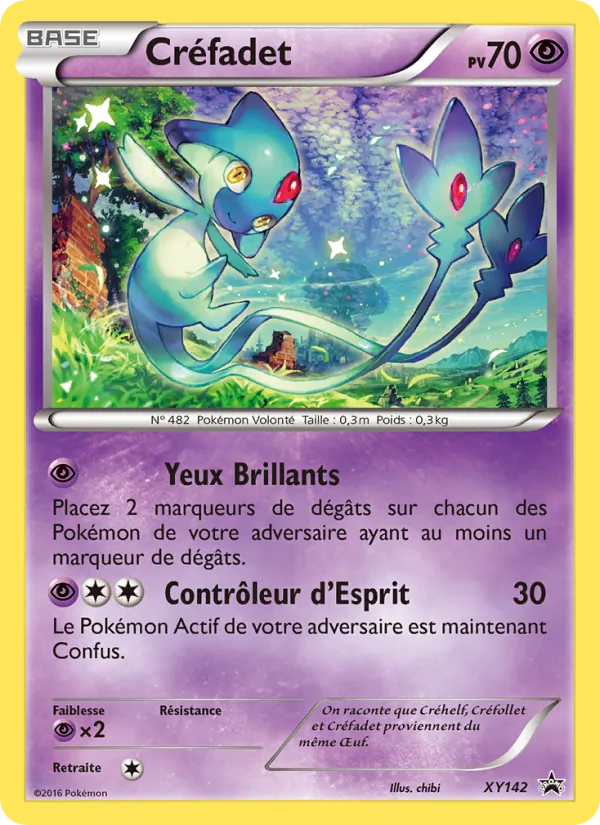 Carte Créfadet XY142 – Promo XY