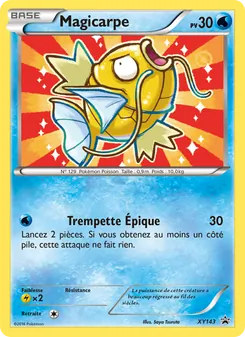 Carte Magicarpe XY143 – Promo XY