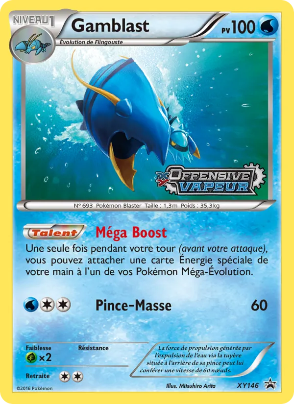 Carte Gamblast XY146 – Promo XY