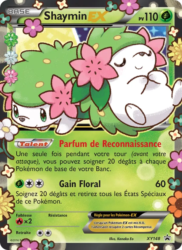 Carte Shaymin-EX XY148 – Promo XY