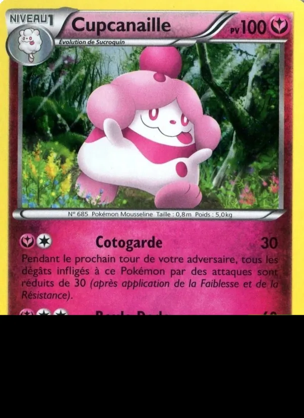 Carte Cupcanaille XY15 – Promo XY