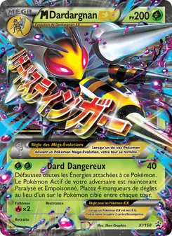 Carte M-Dardargnan-EX XY158 – Promo XY