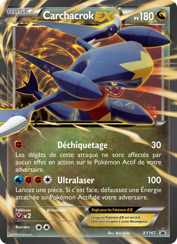 Carte Carchacrok-EX XY167 – Promo XY