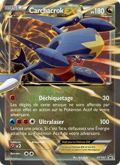 Carte Carchacrok-EX XY167 – Promo XY
