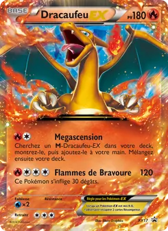 Carte Dracaufeu EX XY17 – Promo XY