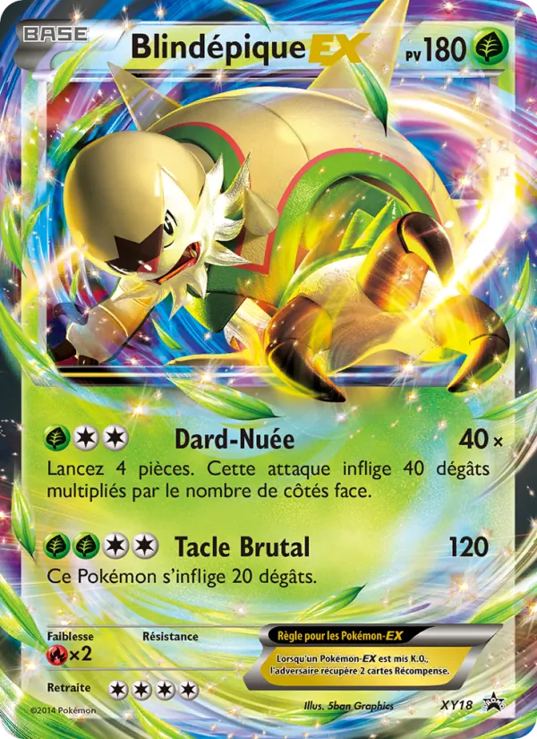 Carte Blindépique EX XY18 – Promo XY