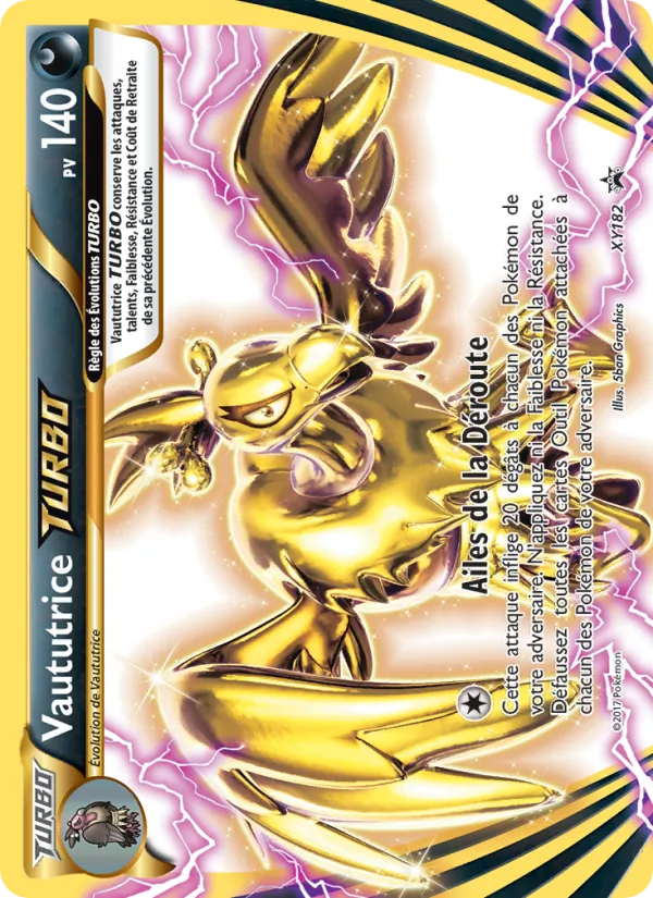 Carte Vaututrice TURBO XY182 – Promo XY
