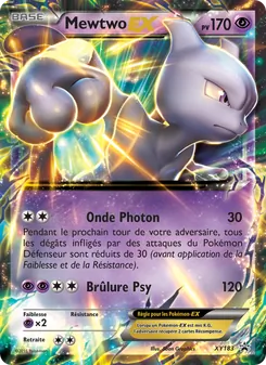 Carte Mewtwo-EX XY183 – Promo XY