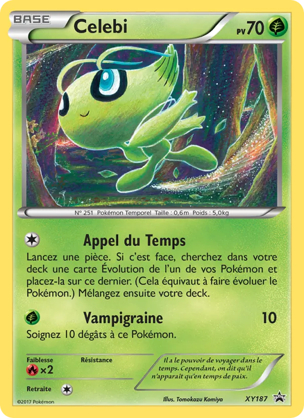 Carte Celebi XY187 – Promo XY