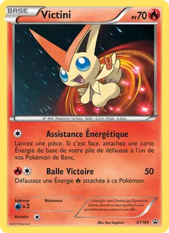 Carte Victini XY189 – Promo XY