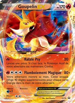 Carte Goupelin EX XY19 – Promo XY