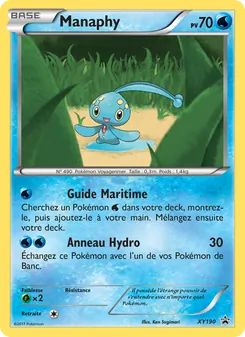 Carte Manaphy XY190 – Promo XY