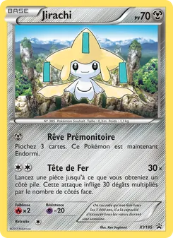 Carte Jirachi XY195 – Promo XY