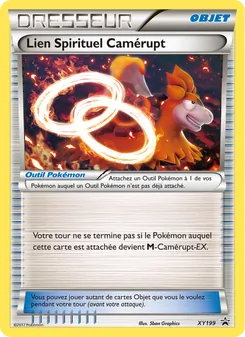 Carte Lien Spirituel Camérupt XY199 – Promo XY