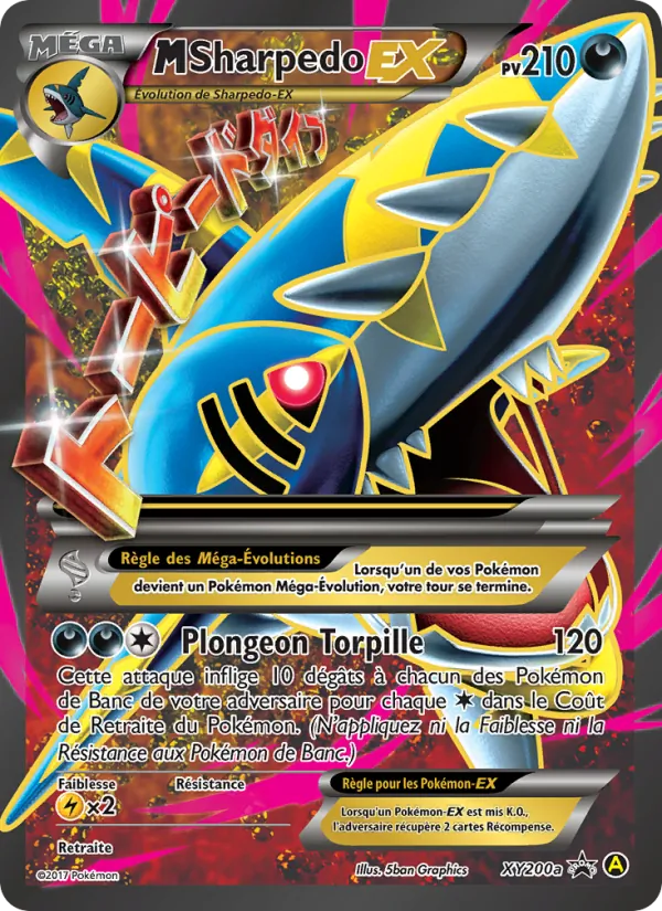 Carte M-Sharpedo-EX XY200a – Promo XY