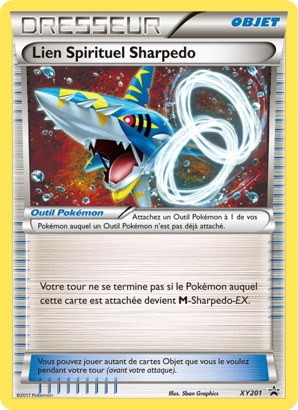 Carte Lien Spirituel Sharpedo XY201 – Promo XY