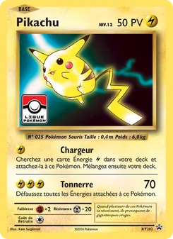 Carte Pikachu XY202 – Promo XY