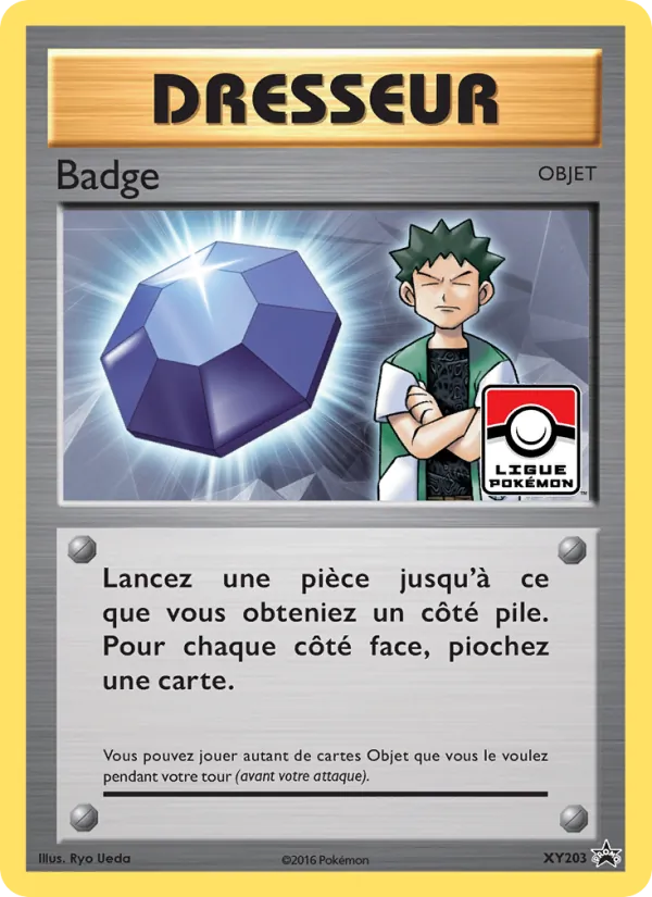 Carte Badge XY203 – Promo XY