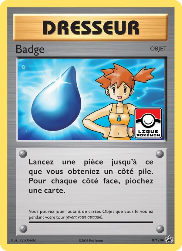 Carte Badge XY204 – Promo XY