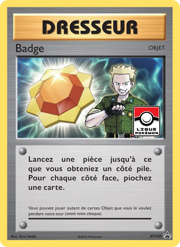 Carte Badge XY205 – Promo XY